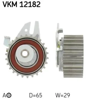 Ролик модуля натягувача ременя ALFA 145/ 146/ 147/ 155/ 156/ GT/ GTV/ SPIDER/ LANCIA DELTA/ LYBRA/ F -ua SKF VKM 12182