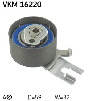 Ролик модуля натягувача ременя VOLVO S80/V70 2.4D -ua SKF VKM 16220