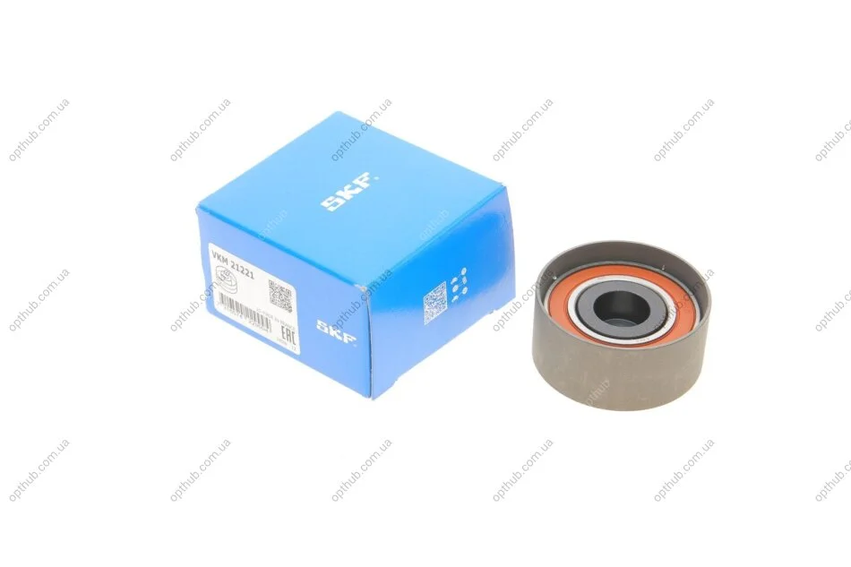 Ролик модуля натягувача ременя AUDI, VW A3, A4, GOLF, TOURAN 2.0 FSI -ua SKF VKM 21221 (фото 1)