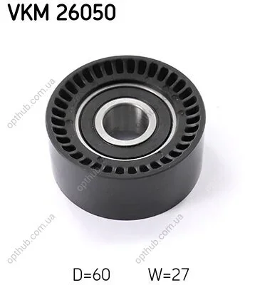 Ролик модуля натягувача ременя SKF VKM 26050 (фото 1)