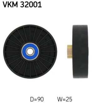 Ролик модуля натягувача ременя ALFA 147/ 156/ GT/ FIAT BRAVA/ COUPE/ BARCHETTA/ PUNTO -ua SKF VKM 32001