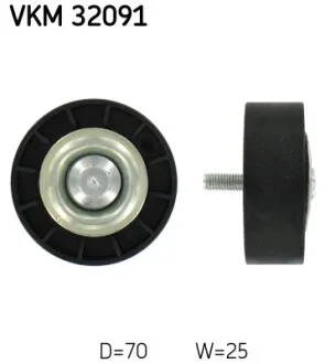 Ролик модуля натягувача ременя SKF VKM 32091