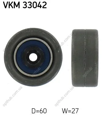 Ролик модуля натягувача ременя SKF VKM 33042 (фото 1)