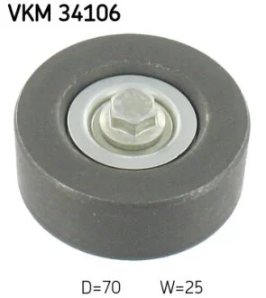 Ролик модуля натягувача ременя SKF VKM 34106