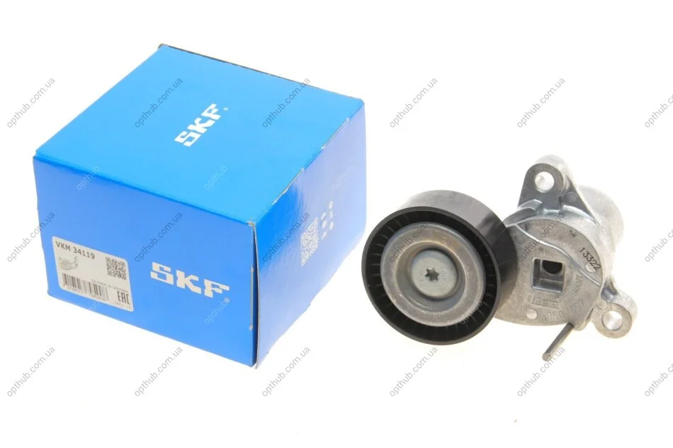 Натяжник ременя генератора Ford Transit Courier 1.0 EcoBoost 13- (65x24) UA63 SKF VKM 34119 (фото 1)