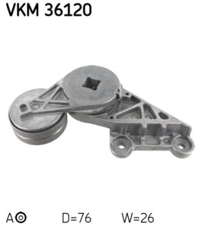 Роликовий модуль натягувача ременя VOLVO V70 I (875, 876) 2.3 T-5 AWDG2 -ua SKF VKM 36120