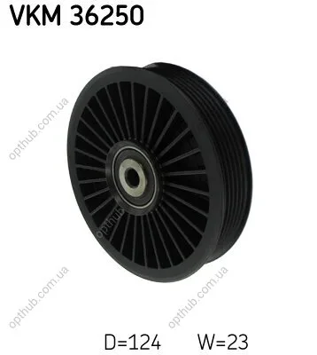 Ролик модуля натягувача ременя SKF VKM 36250 (фото 1)