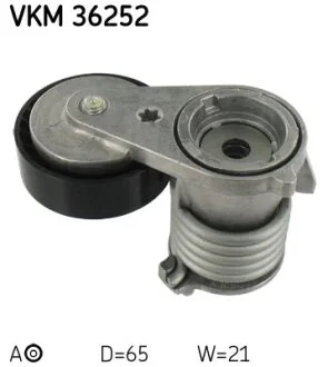 Роликовий модуль натягувача ременя VOLVO S40/V50 2.4 -ua SKF VKM 36252
