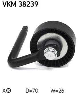 Ролик модуля натягувача ременя BMW 3,5,7 SERIA 2.5D, 3.0D/98-04 -ua SKF VKM 38239