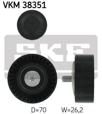 Ролик модуля натягувача ременя SKF VKM 38351 (фото 1)