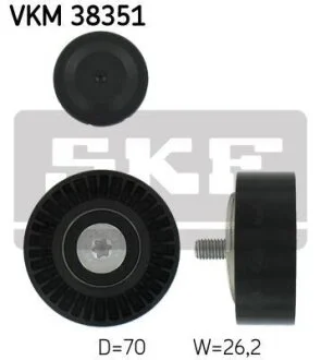 Ролик модуля натягувача ременя SKF VKM 38351