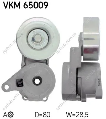 Роликовий модуль натягувача ременя SKF VKM 65009 (фото 1)