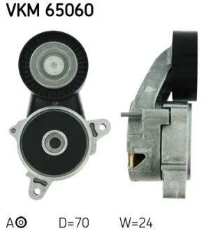 Роликовий модуль натягувача ременя MITSUBISHI OUTLANDER 2.0D/07- -ua SKF VKM 65060