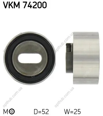Ролик модуля натягувача ременя MAZDA 323 III HATCHBACK (BF) 1.4B3 SKF VKM 74200 (фото 1)