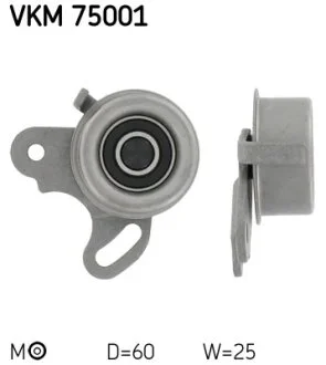 Ролик модуля натягувача ременя MITSUBISHI COLT III (C5_A) 1.3 (C51A)4G13 -ua SKF VKM 75001
