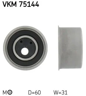Ролик модуля натягувача ременя MITSUBISHI SANTAMO 2.0 16V4G63 (DOHC 16V) -ua SKF VKM 75144