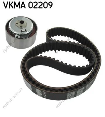 Роликовий модуль натягувача ременя (ролик, ремінь) SKF VKMA 02209 (фото 1)