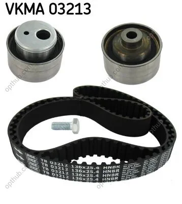 Роликовый модуль натяжителя ремня (ролик, ремень) CITROEN ZX 2.0I 16V, ZX 1.8I 16V SKF VKMA 03213 (фото 1)