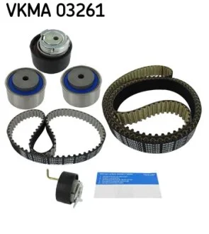 Роликовий модуль натягувача ременя (ролик, ремінь) SKF VKMA 03261