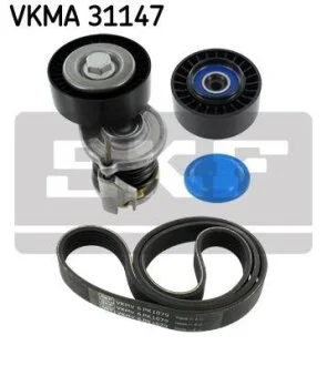 Комплект поліклинового ременя (Вир-во) SKF VKMA 31147