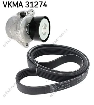 Роликовый модуль натяжителя ремня (ролик, ремень) SKF VKMA 31274 (фото 1)