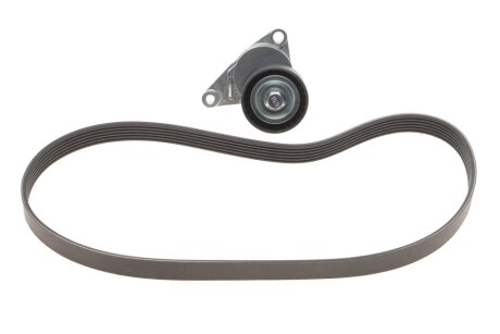 Роликовий модуль натягувача ременя (ролик, ремінь) CITROENC2 2003-, C3 2002-2005, C3 PLURIEL 2003-, -ua SKF VKMA 33074