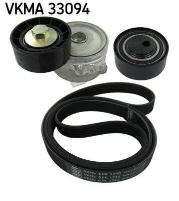 Роликовий модуль натягувача ременя (ролик, ремінь) SKF VKMA 33094 (фото 1)