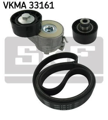 Комплект ременів поліклінових (вироб-во) SKF VKMA 33161 (фото 1)