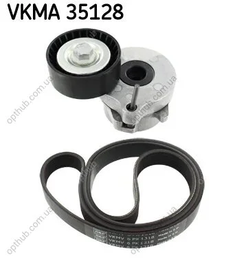 Роликовий модуль натягувача ременя (ролик, ремінь) SKF VKMA 35128 (фото 1)