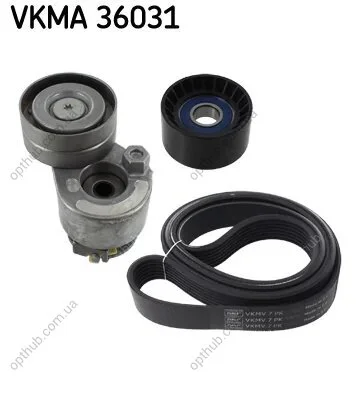 Комплект доріжкового ремня SKF VKMA 36031 (фото 1)