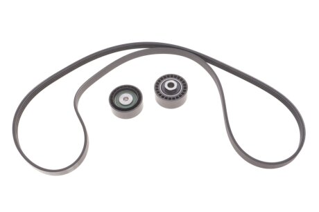 Роликовий модуль натягувача ременя (ролик, ремінь) DACIA LOGAN II 1.2/12- -ua SKF VKMA 36067