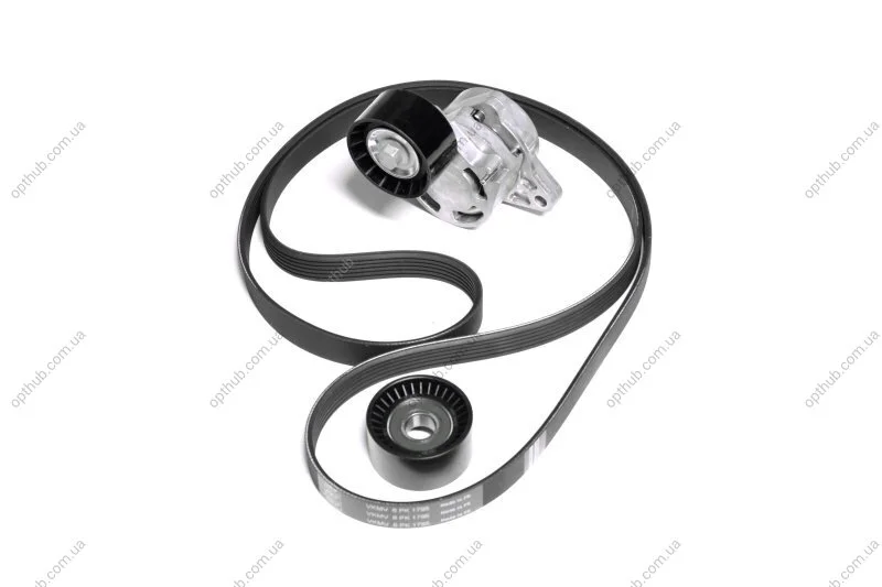 Роликовий модуль натягувача ременя (ролик, ремінь) SKF VKMA 36103 (фото 1)