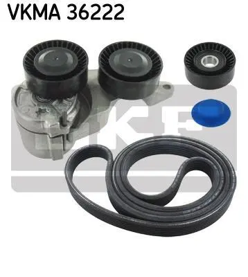 Роликовий модуль натягувача ременя (ролик, ремінь) SKF VKMA 36222 (фото 1)