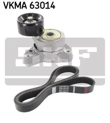 Роликовий модуль натягувача ременя (ролик, ремінь) SKF VKMA 63014 (фото 1)