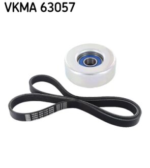 Комплект (ремінь+ролики) SKF VKMA 63057