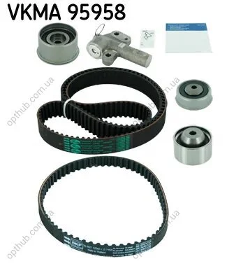 Комплект (ремінь+ролики) SKF VKMA 95958 (фото 1)