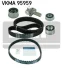 Комплект ГРМ (ремінь + ролик) HYUNDAI H-1, H-1 / STAREX, H-1 TRAVEL, SANTA FÉ I, SONATA IV KIA SORENTO I 2.4 06.97- SKF VKMA 95959 (фото 2)