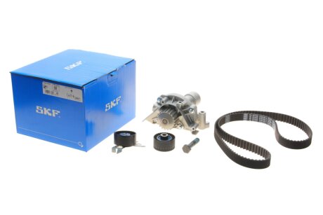 Роликовий модуль натягувача ременя (ролик, ремінь, помпа) CITROEN C4 2.0 16V 2004-/C8 2.2 2002-/FIA SKF VKMC 03235