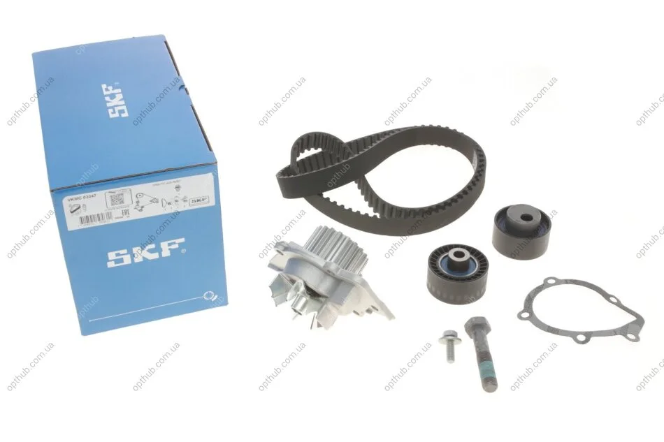 Водяний насос + комплект зубчастого ременя (Вир-во) SKF VKMC 03247 (фото 1)