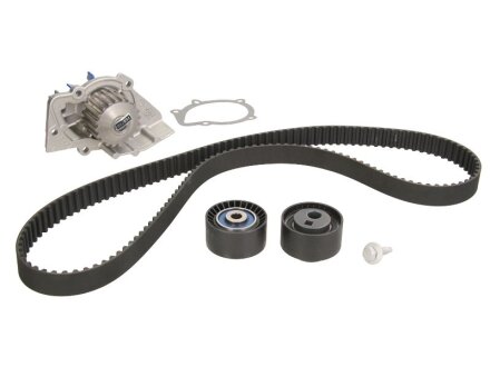 Роликовий модуль натягувача ременя (ролик, ремінь, помпа) CITROEN C8 (EA_, EB_) 2.0 HDIDW10ATED4 -ua SKF VKMC 03248