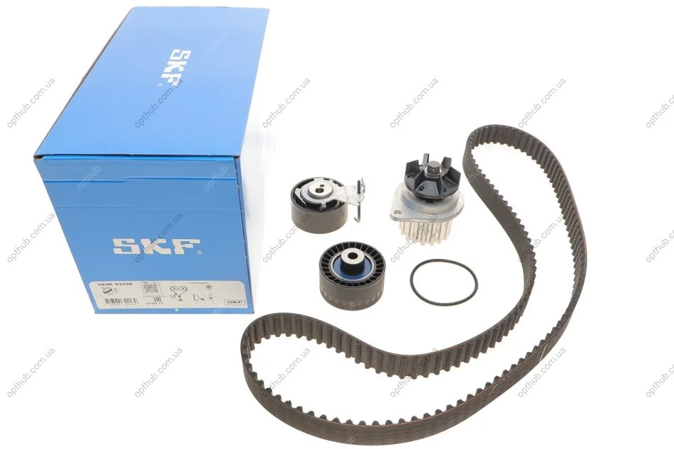 Комплект ГРМ + помпа Citroen C4/Peugeot 307 1.4 16V 03- (25.4x135z) (opt-om) SKF VKMC 03258 (фото 1)