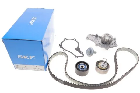 Водяной насос + комплект зубчатого ремня CITROEN C4 II (B7) 1.6 BlueHDi 2014 - (Пр-во) SKF VKMC 03318