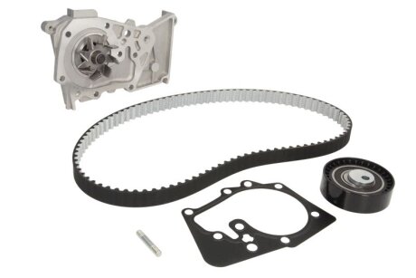 Роликовий модуль натягувача ременя (ролик, ремінь, помпа) DACIA DOKKER MPV (KE_) 1.6 LPGK7M 828 -ua SKF VKMC 06009