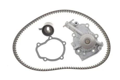 Роликовый модуль натяжителя ремня (ролик, ремень, насос) CHEVROLET SPARK 1.0, SPARK 1.0 I, KALOS 1 SKF VKMC 90008