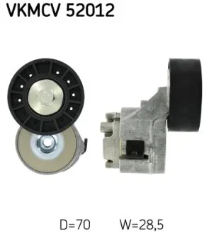 Ролик натяжний ременя поліклінового (Вир-во) C.I.U SKF VKMCV 52012
