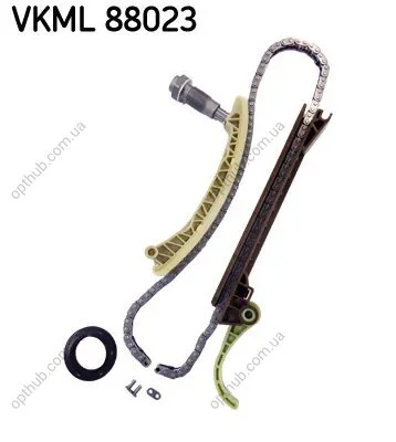 Цепь с натяжителем в комплекте MERCEDES-BENZ A-CLASS (W168), VANEO (W414) SKF VKML 88023 (фото 1)