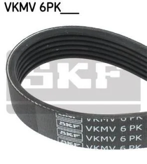 Поліклиновий ремінь (Вир-во) SKF VKMV 6PK2120