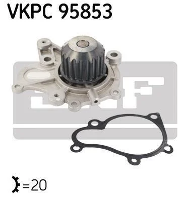 Насос охолоджуючої рідини (виробництво) SKF VKPC 95853 (фото 1)