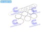 Кільця поршневі компл. на 3 поршні DAEWOO 68,50 1,2 x 1,5 x 2,8 mm (SM) SM MVI 791401-00-3 (фото 1)
