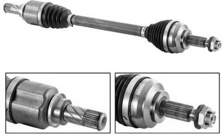 Піввісь SNR NTN DK55.006